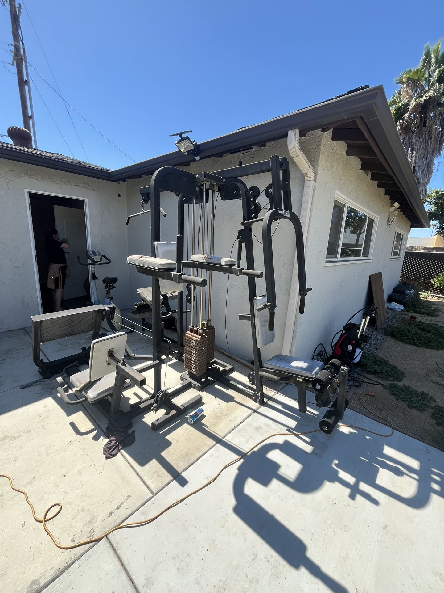 Free Gym And Exercise Bike