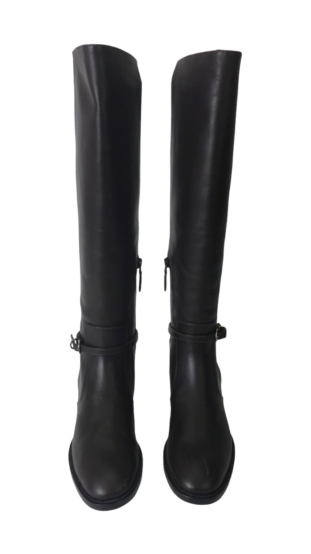 Balenciaga Brown Riding Knee Boots