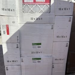 26 Pallets Of AC Filters (Over 6000 Filters And 2 Pallets Of Attic Fan)
