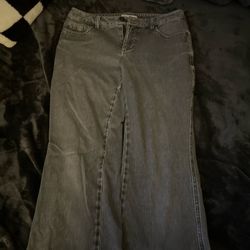 Light Grey Bootcut Jeans