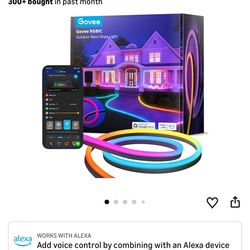 Govee Outdoor Neon Rope Lights RGBIC IP67 - 32.8 ft