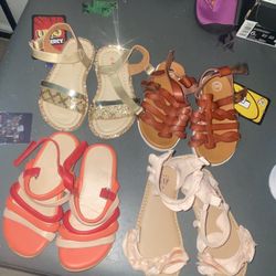 Toddler Girls Sandals Size 7 