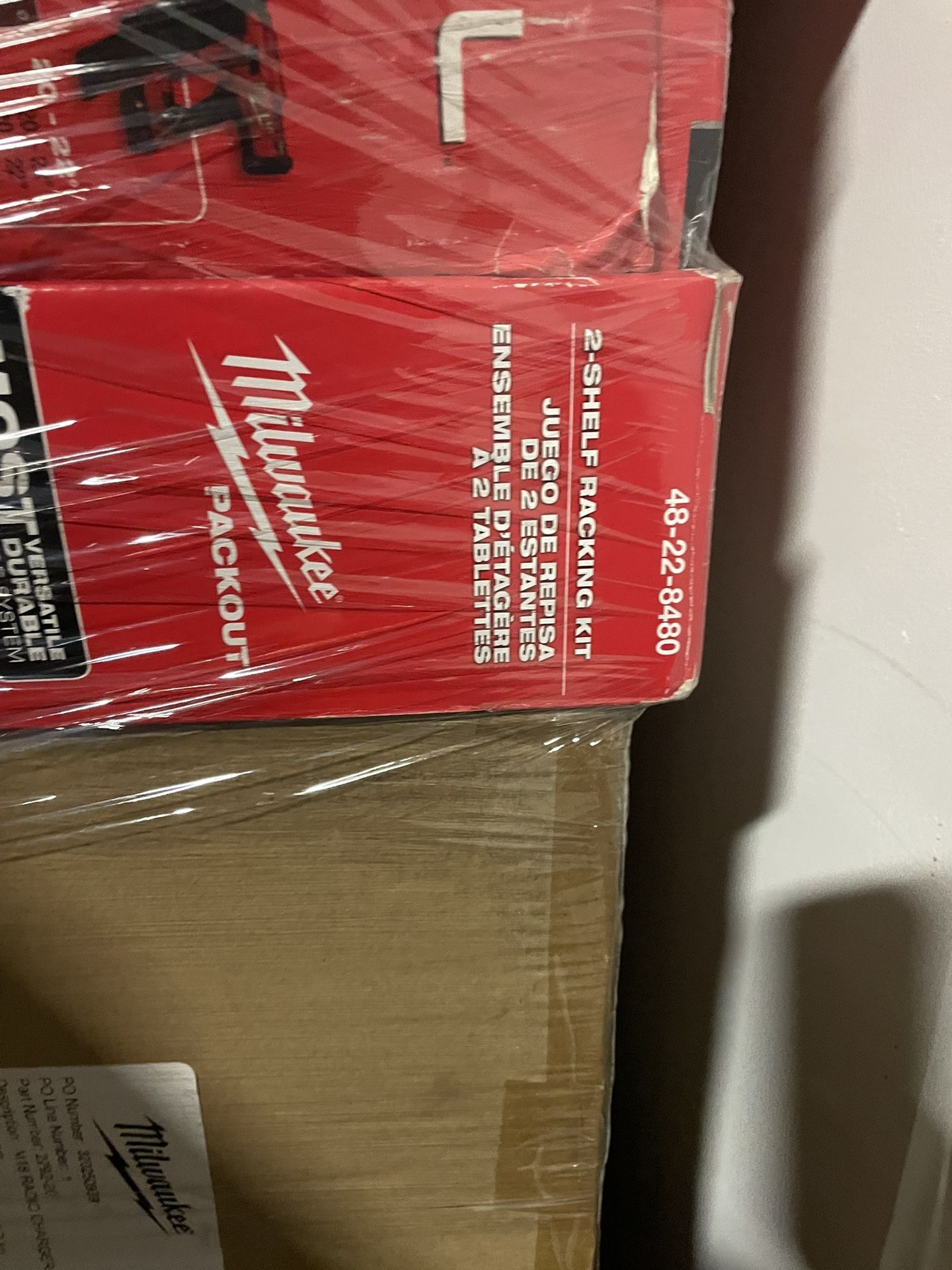 Milwaukee 48-22-8480 PACKOUT 2-Shelf Racking Kit