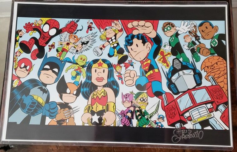 Chris Giarrusso Marvel & DC Art