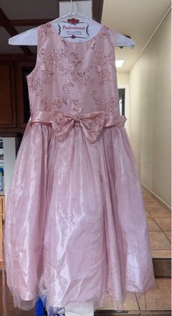 Rose gold dress size 12  youth/kids