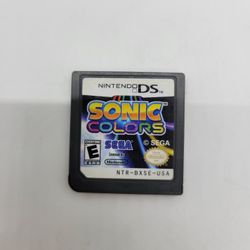 Sonic Colors Sega Nintendo DS 