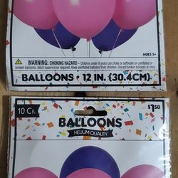 Pink & Purple Balloons