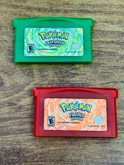 Pokémon FireRed - Pokemen Leaf Green - Authentic - GBA Games - Welcome to Test - $200 Bundle Deal