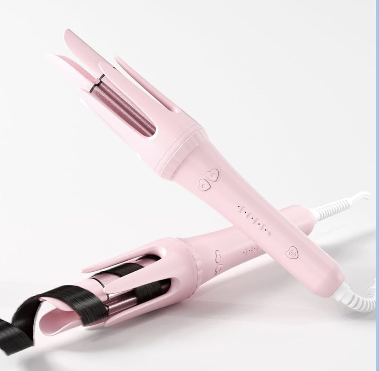 Automatic Curling Iron - 1.25 inches - Pink - New