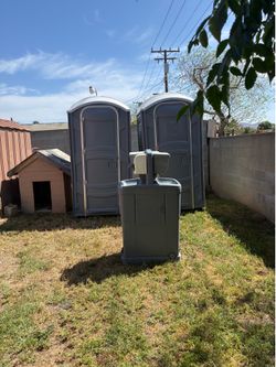 Portable toilets