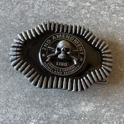 Brand New 2nd Amendment belt buckle 