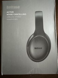 Boltune Active noise canceling wireless stereo headphones