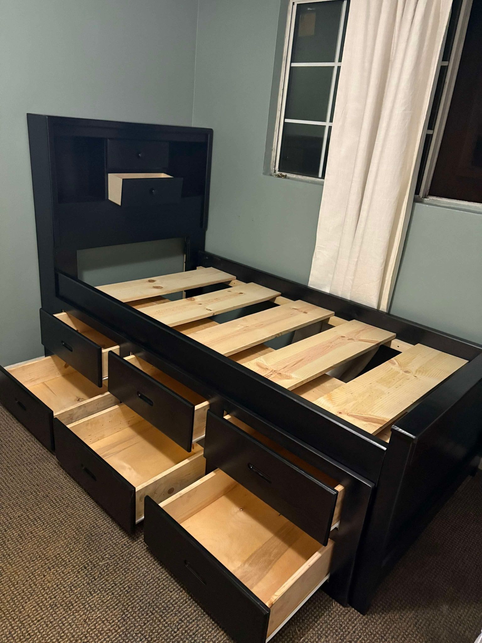 Twin Bed frame With Mattress Available