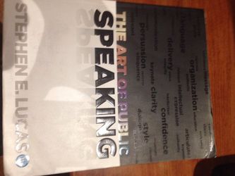 The art of public speaking