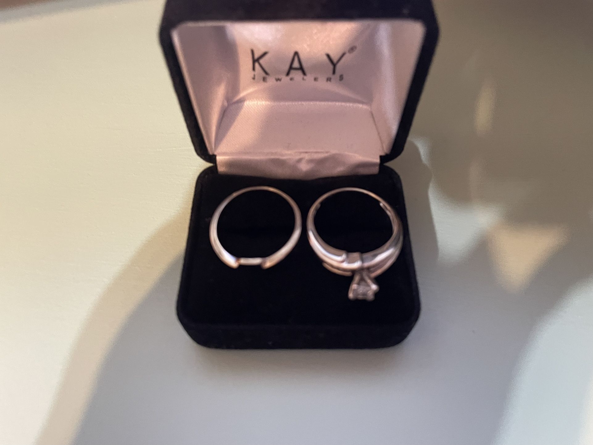 Beautiful 1/2 Carat Diamond Ring With Band