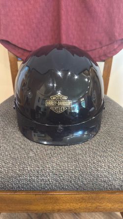 XL Harley Davidson Half Motorcycle helmet Dot .  Size  XL