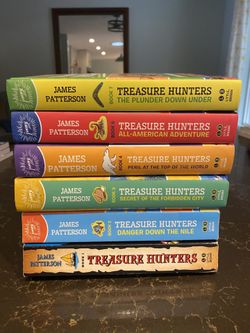 Treasure Hunter Series By James Patterson Hardback Books