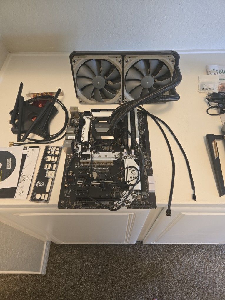 MSI Z170A + i7-7700k + 64GB RAM + Corsair H115i
