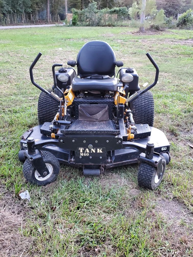 Cub cadet Commercial zero turn tank m60 for Sale in Splendora, TX OfferUp