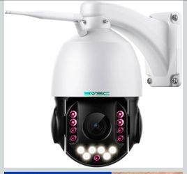 SV3C 4K 36X Zoom PTZ Camera Outdoor, 8MP Dual Band WiFi Security IP Cameras with Floodlight Color Night Vision, Humanoid Vehicle Detection, Auto Track