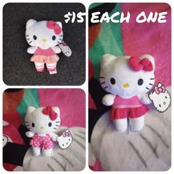 HELLO KITTY PLUSHES 
