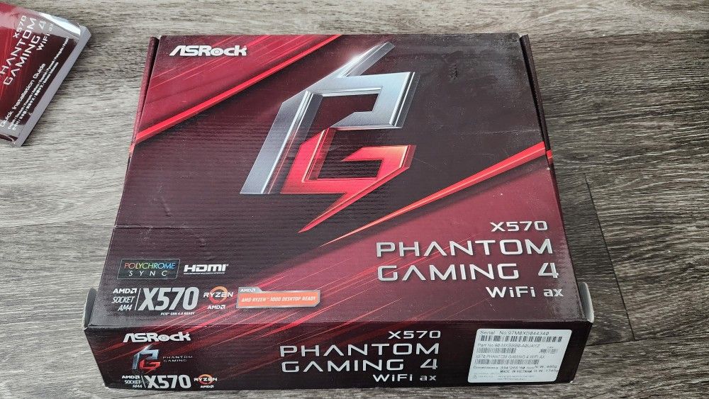 ASRock X570 Phantom Gaming 4 Wifi AX