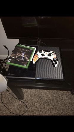 XBOX one with games and controller