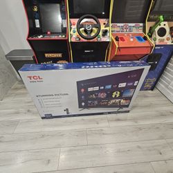 $200 - TCL 50 inch Brand new TV in box never used (serious buyers) price is firm not negotiable