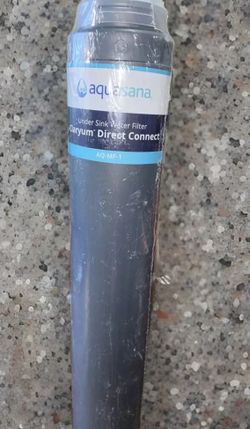 AQUASANA UNDER THE SINK WATER FILTER  