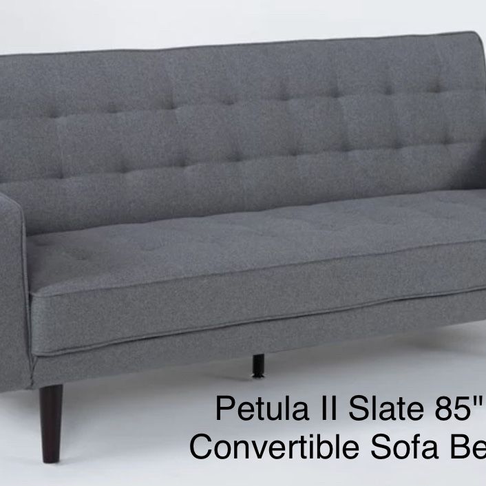 Petula II Slate 85 Convertible Sofa Bed for Sale in Redondo Beach CA OfferUp