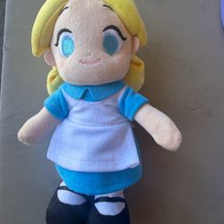 Disney Parks Alice in Wonderland Disney nuiMOs Plush Poseable Doll 7"