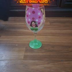 Mermaid Wine Glass
