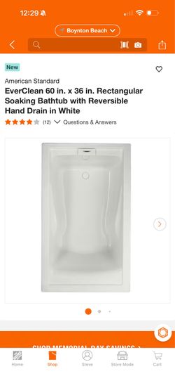 New bath