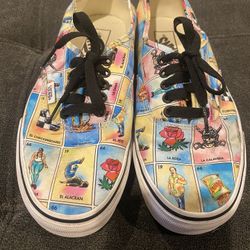 Loteria Vans Womens Size 9