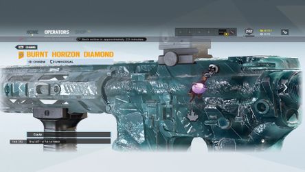 R6 Burnt horizon diamond acc