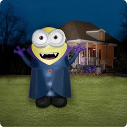 Minions Gone Batty 12ft Halloween Inflatable