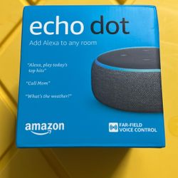 Brand new Alexa Echo Dot Black