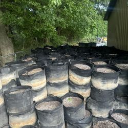 Premium Grow Soil In Fabric Pots