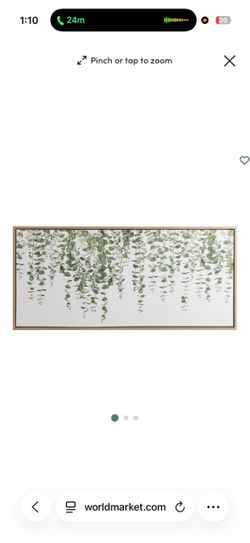 World market Greenery vines wall art