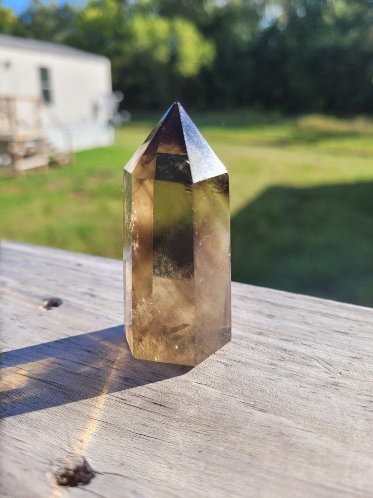 Smoky Quartz Tower