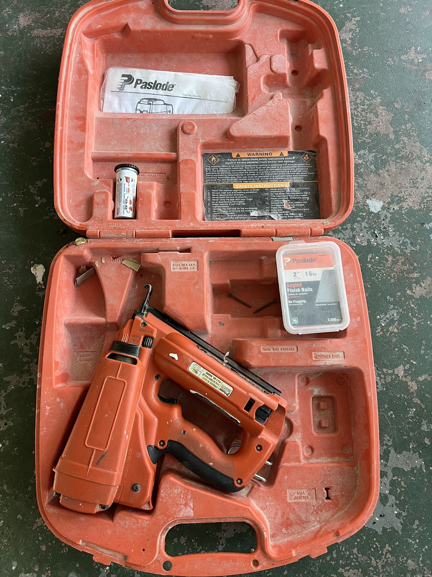 Paslode Angled Finish Nailer