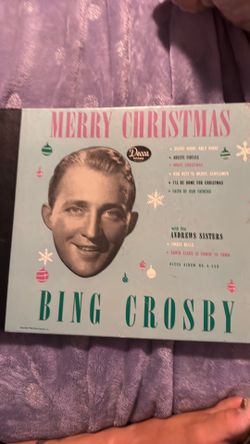 Bing Crosby- merry Christmas