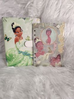 Tiana binders and paper