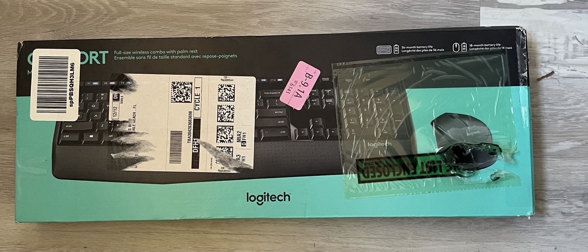 Logitech MK345 Keyboard (New)