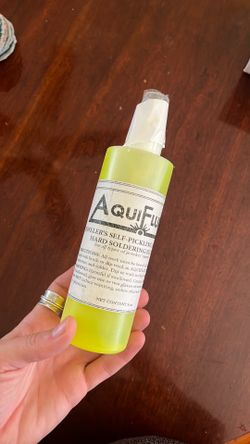 NEW UNUSED jewelers self pickling liquid hard flux for jewelry making
