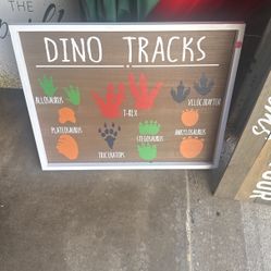 Dinosaur Sign 