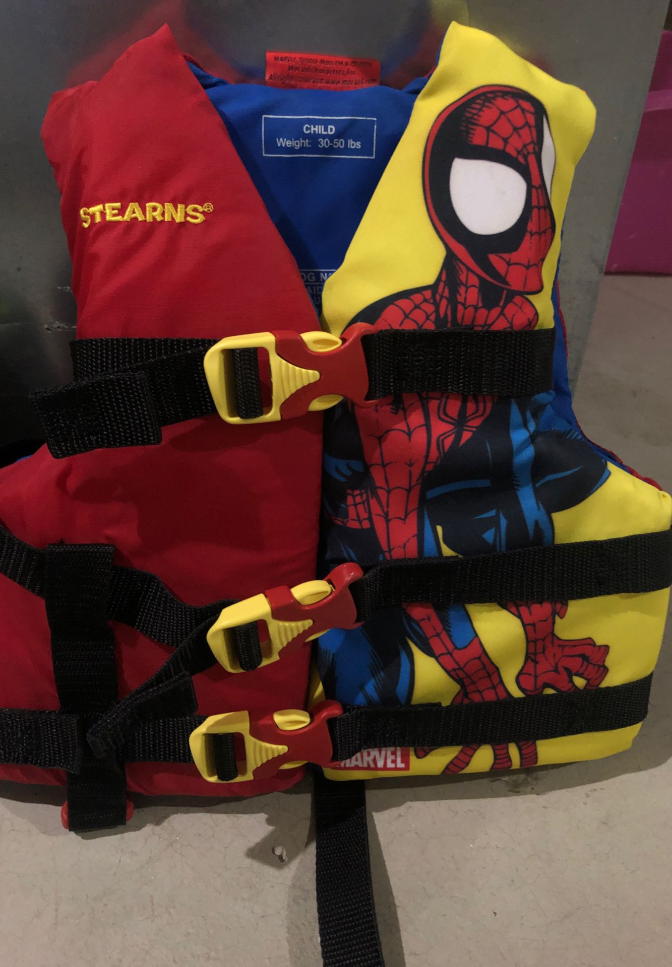 Stearns life vest