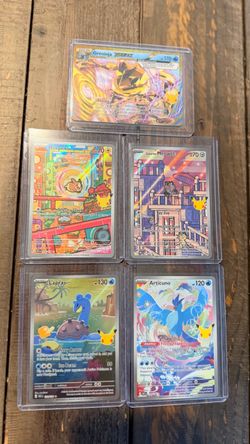 Pokémon 30th Celebration Value card