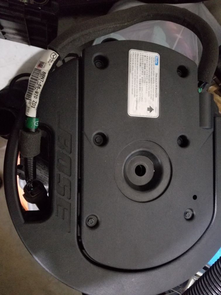 2013 Mazda Sub Woofer - Bose