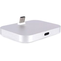 Yeebline Type C Charger Dock, [Aluminum Alloy] USB Type-C Charger Stand Cradle Charging Station Compatible with iPhone 15 Series, Nexus 6P/5X, OnePlus
